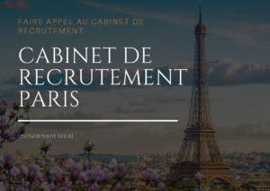 recrutement local & cabinet de recrutement Paris