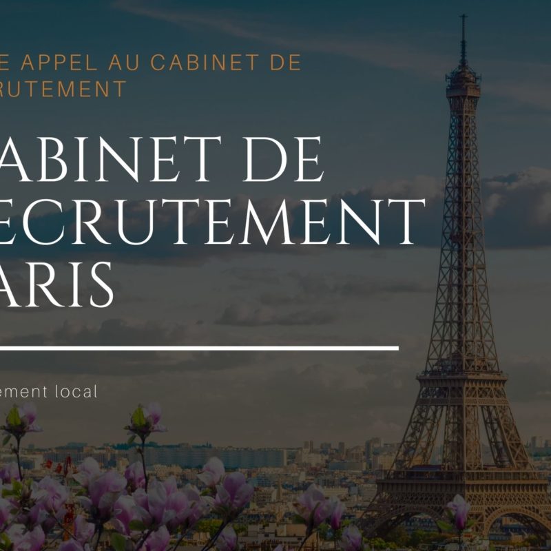 recrutement local & cabinet de recrutement Paris