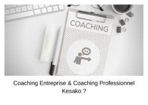 Coaching Entreprise & Coaching Professionnel Kesako